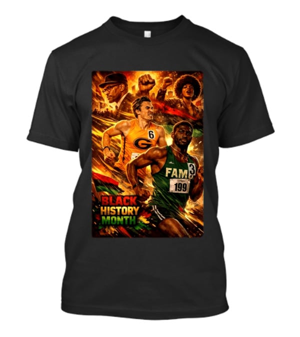 Black History Month Grambling State FAMU SWAC Celebration T-Shirt