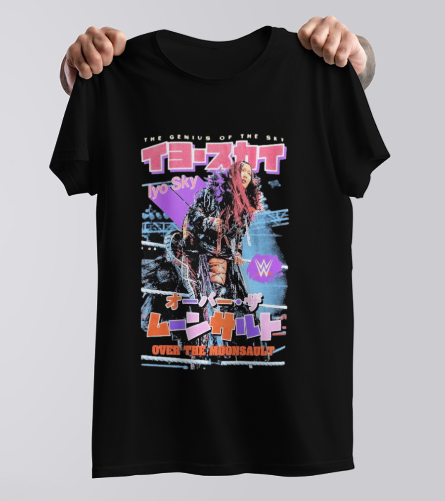 The Genius Of The Sky Iyo Sky Over The Moonsault WWE T-Shirt