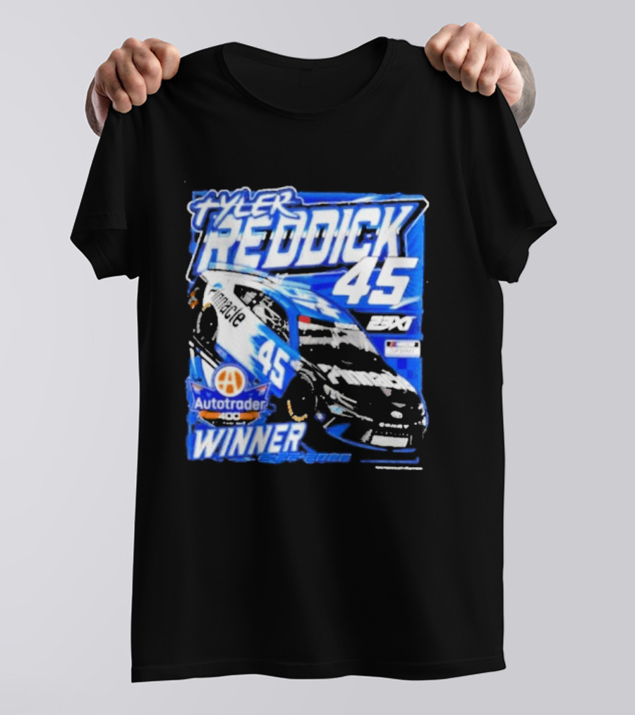 Tyler Reddick 45 Autotrader Winner Nascar Cup Series 2026 T-Shirt