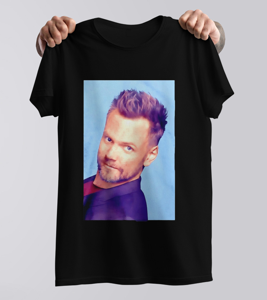 Joel McHale Blue T-Shirt
