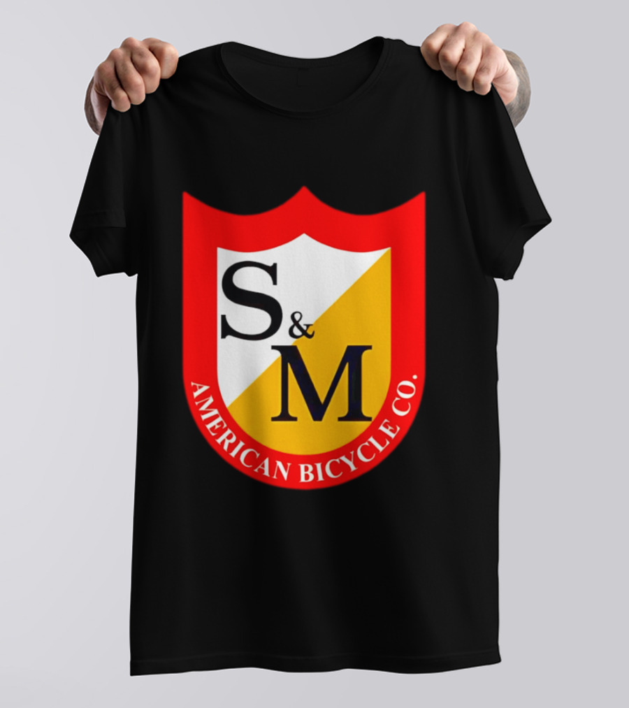 S&M American Bicycle Co Shield T-Shirt