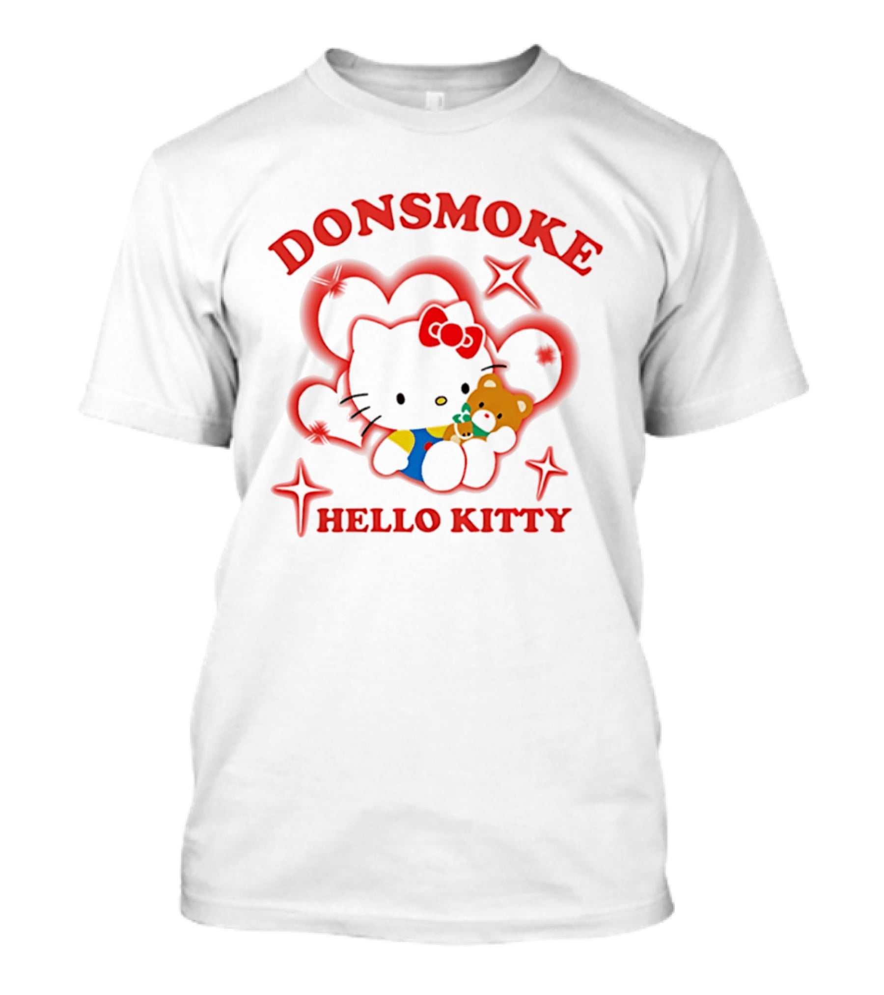 Hello Kitty Sanrio Family Don Smoke T-Shirt