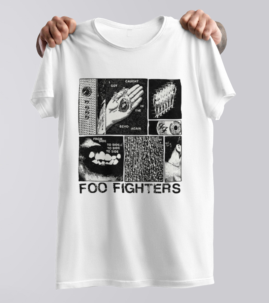 Foo Fighters I Got Caught In The Echo Again From Side To Side T-Shirt