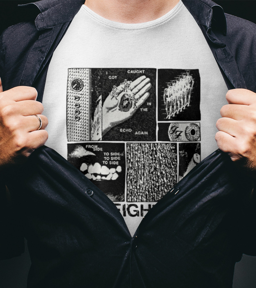 Foo Fighters I Got Caught In The Echo Again From Side To Side T-Shirt