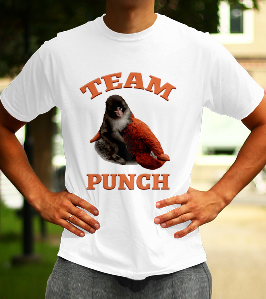 Team Punch Monkey 2026 Collage T-Shirt