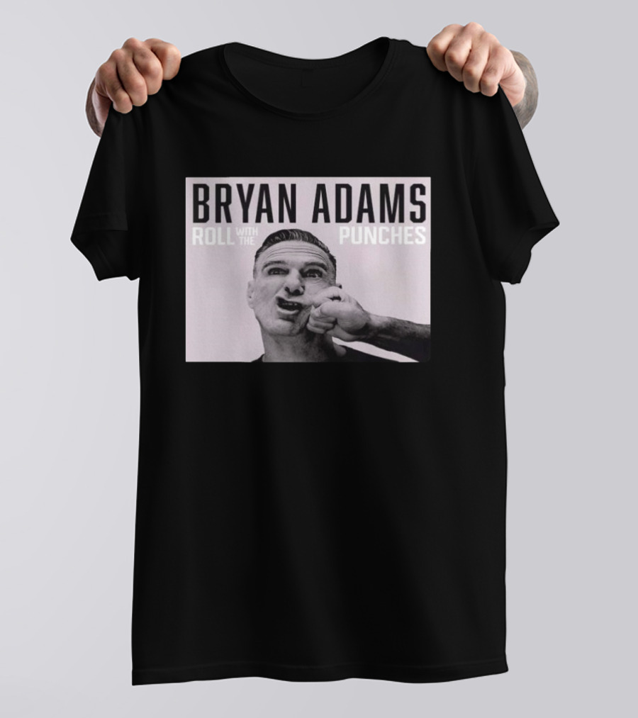 Bryan Adams Roll With The Punches Tour 2026 Dates T-Shirt