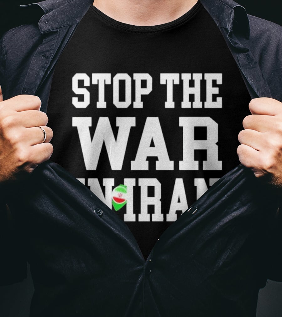 Stop The War In Iran T-Shirt