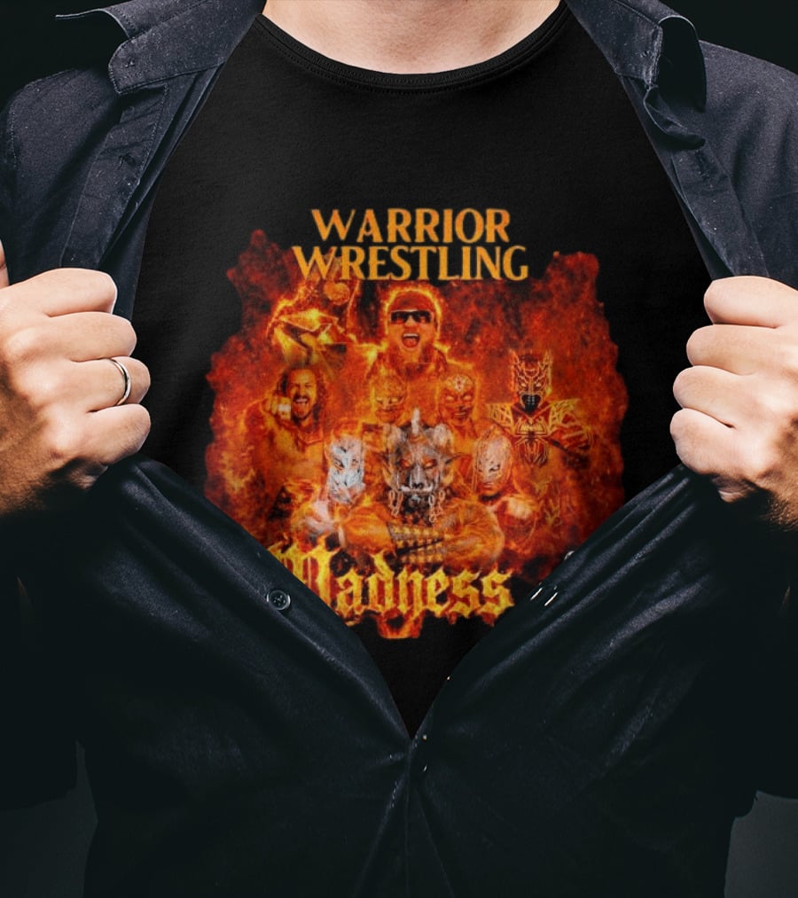 Warrior Wrestling Madness Main Event Network T-Shirt