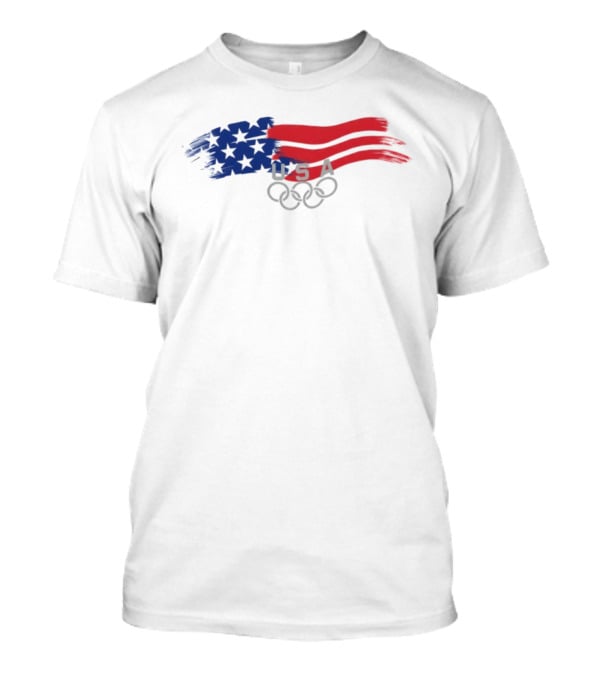 USA 2026 Winter Olympics Stars And Stripes T-Shirt