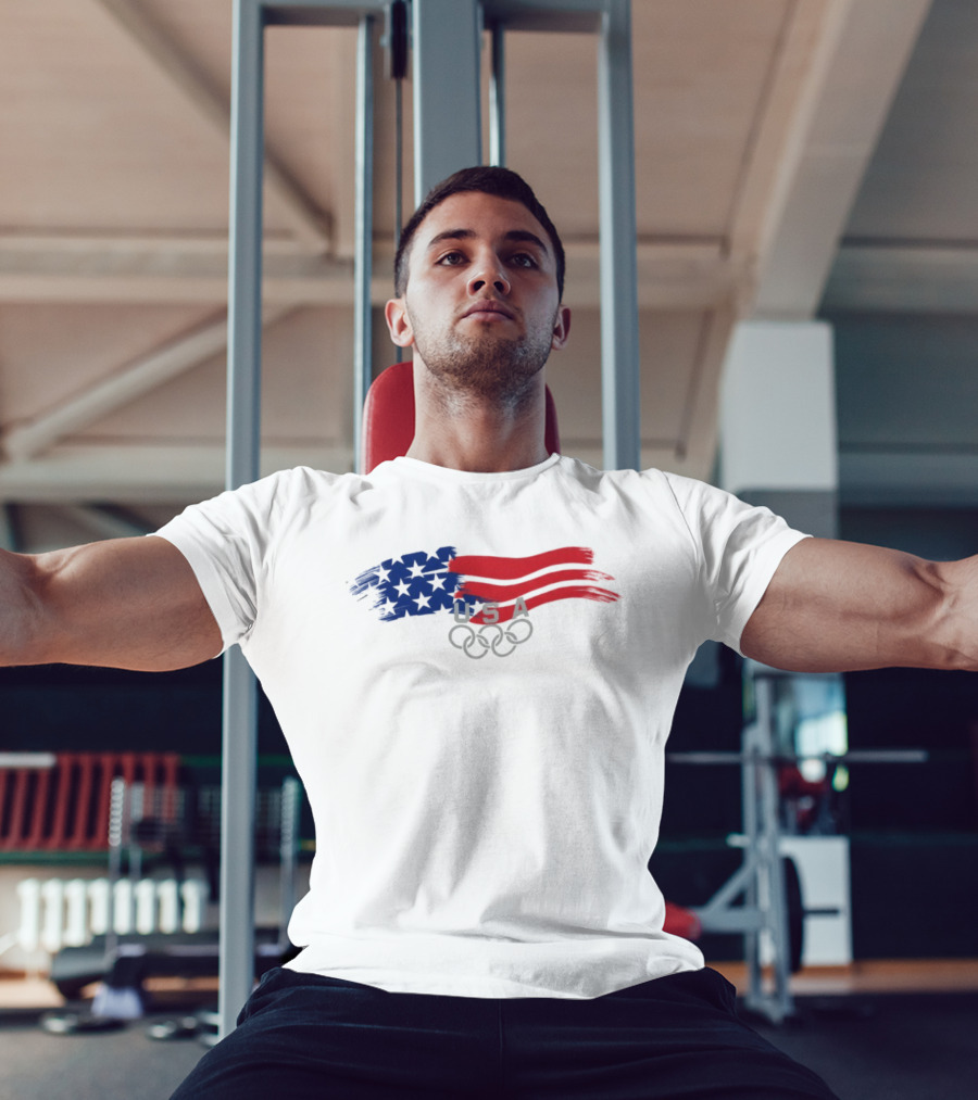 USA 2026 Winter Olympics Stars And Stripes T-Shirt