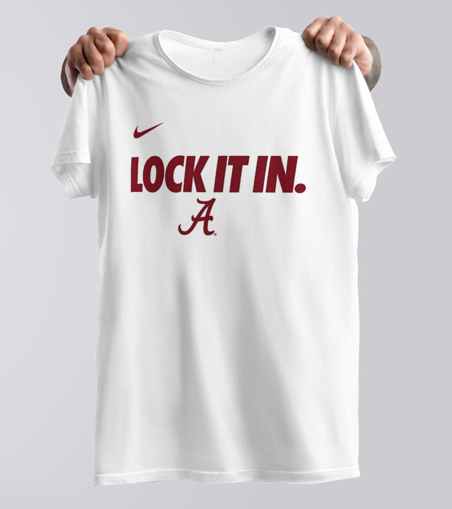 Nike Alabama Crimson Tide Lock It In 2026 WCC T-Shirt
