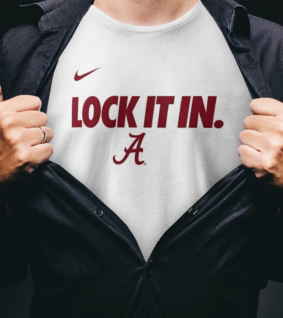 Nike Alabama Crimson Tide Lock It In 2026 WCC T-Shirt