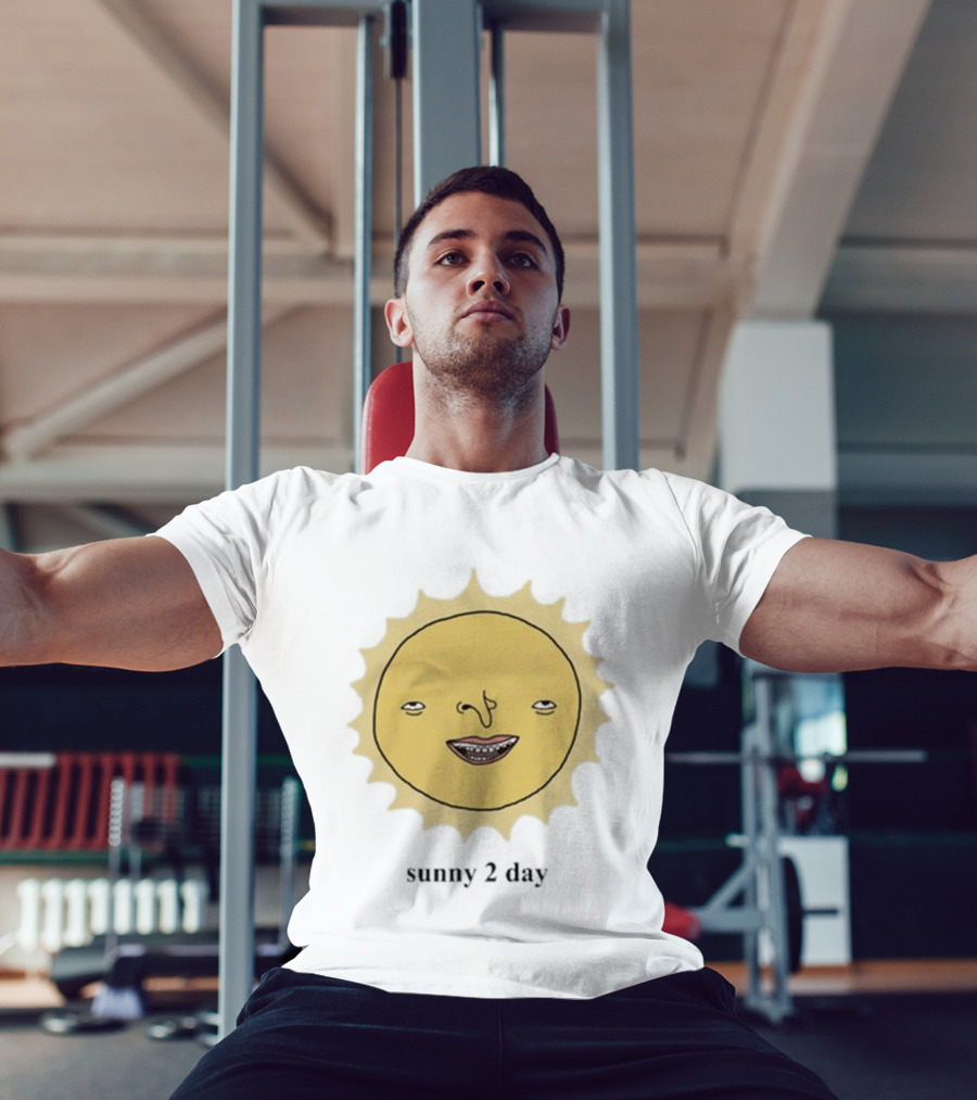 Blink Industries Igiktnty Sunny 2 Day Smiling Sun Face T-Shirt