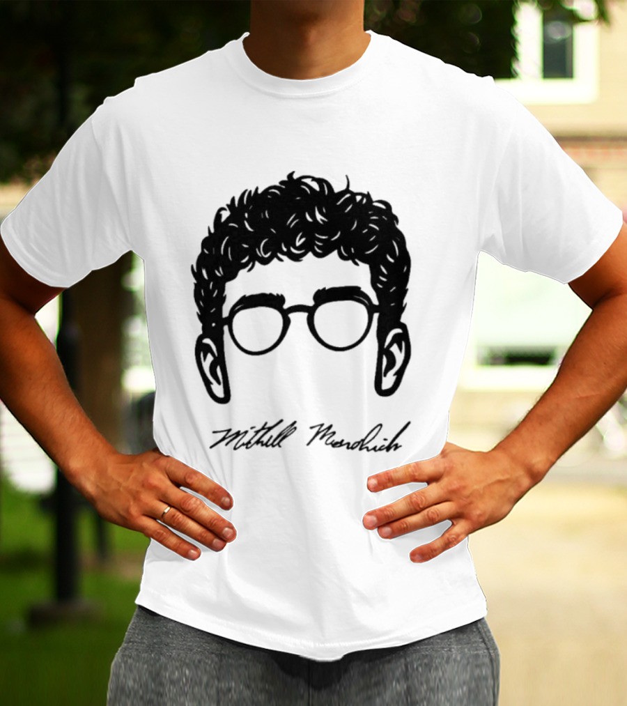 Mitchell Mesenbrink Glasses Hair Silhouette Cael Sanderson T-Shirt