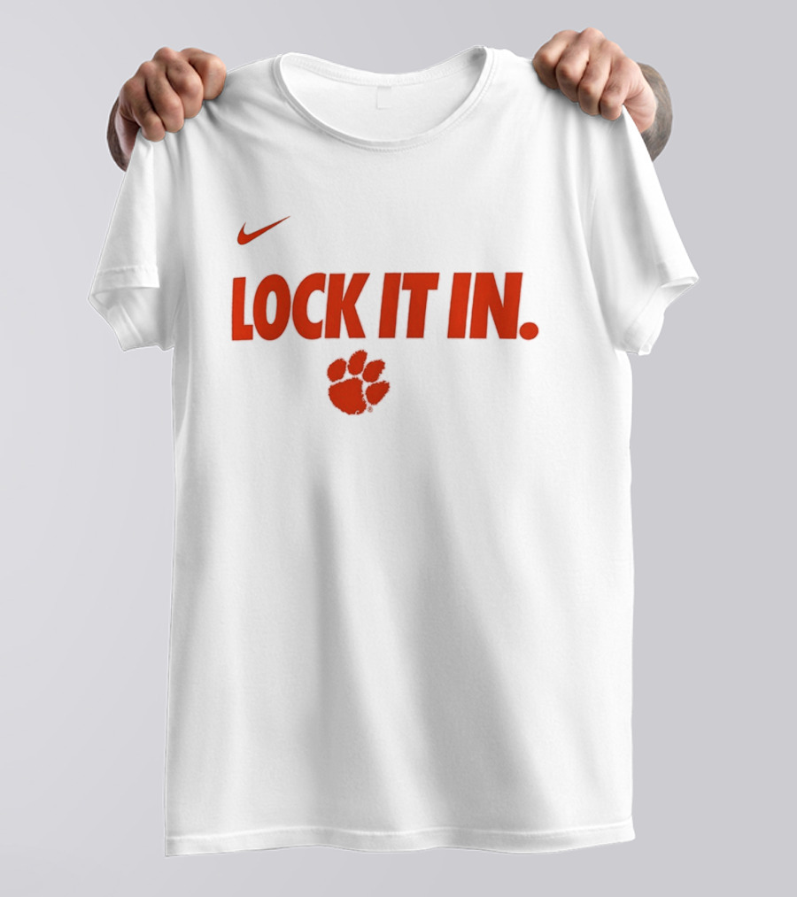Nike Clemson Tigers Lock It In 2026 WCC T-Shirt