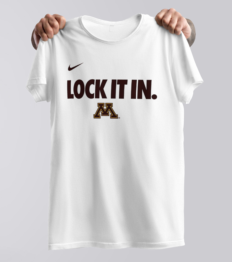Nike Minnesota Golden Gophers Lock It In M WCC 2026 T-Shirt
