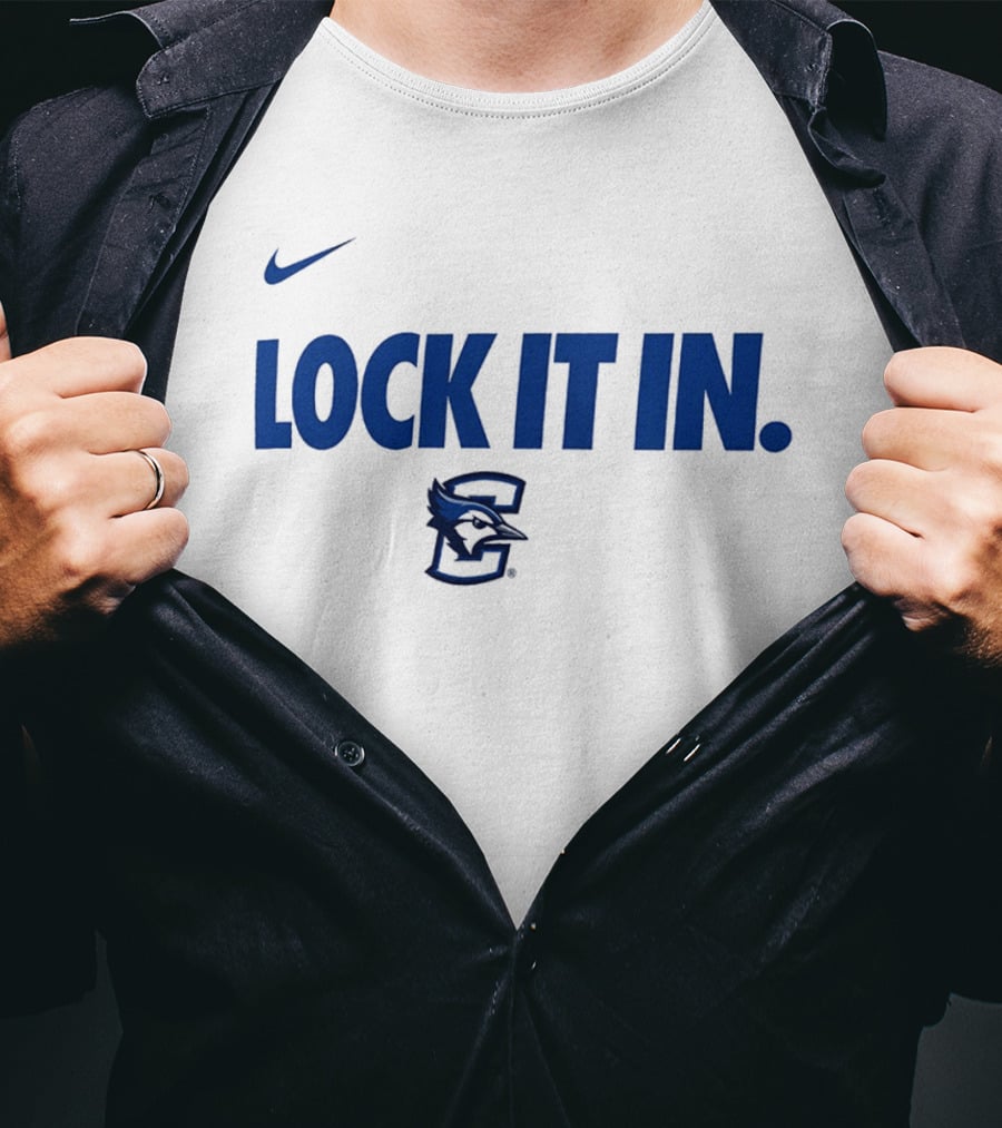 Nike Creighton Bluejays Lock It In 2026 WCC T-Shirt