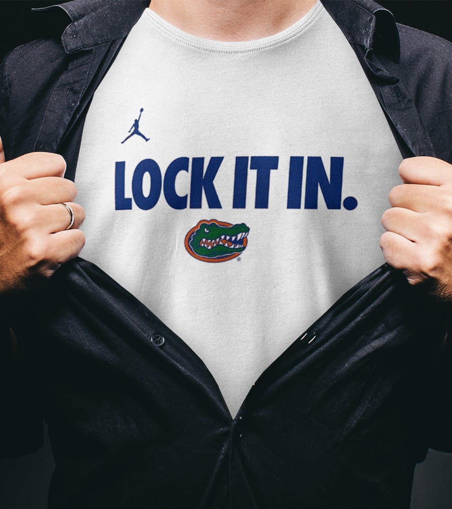 Florida Gators Lock It In Nike Jordan Brand T-Shirt