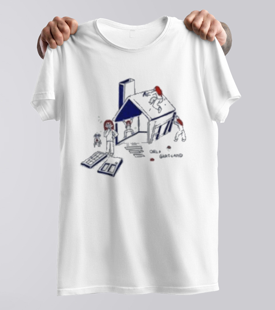 Orla Gartland A Work In Progress House Art Playful Red Haired Characters T-Shirt