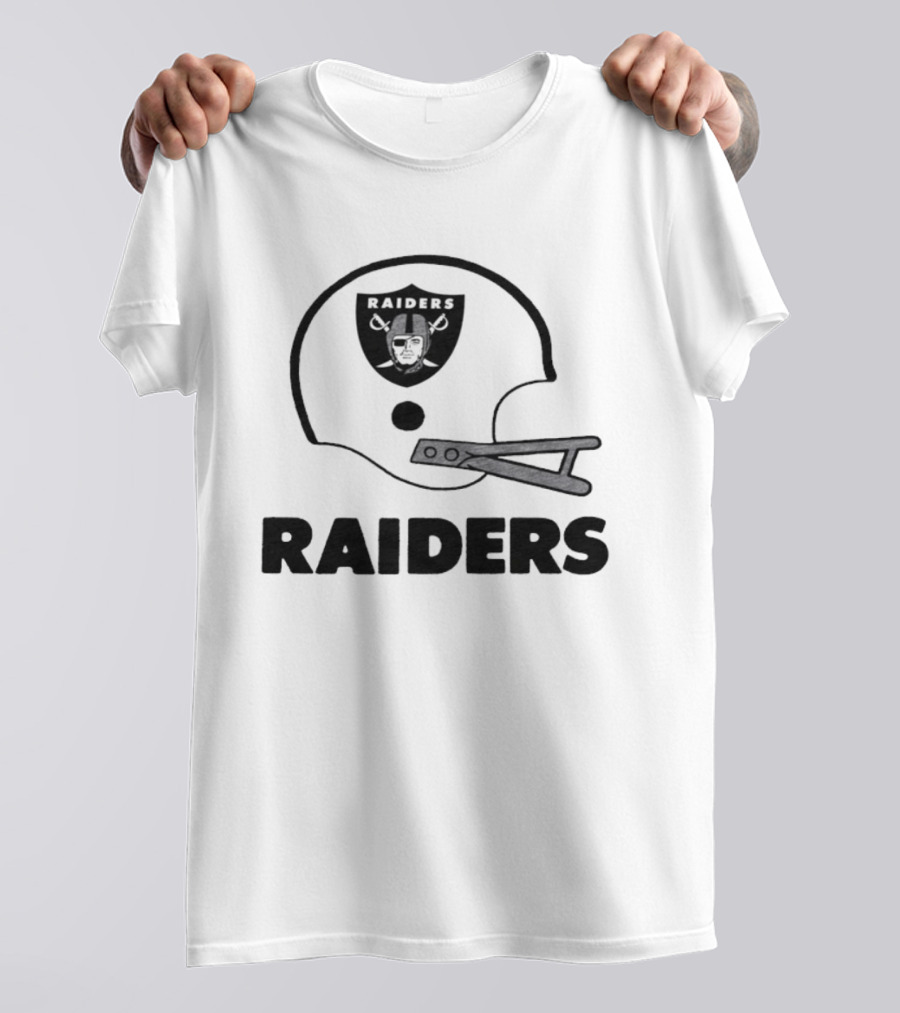 Raiders Football Helmet T-Shirt