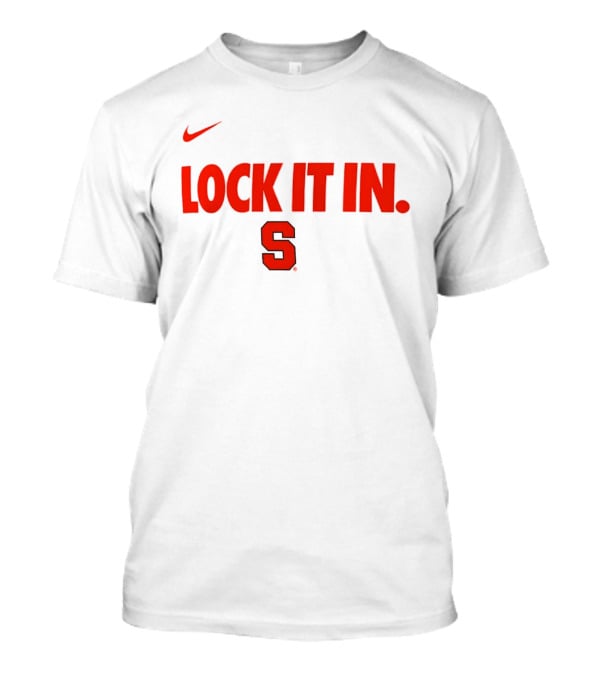 Nike Syracuse Orange Lock It In S 2026 WCC T-Shirt