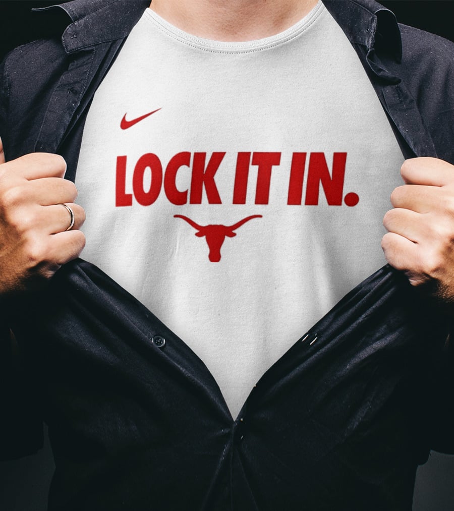 Texas Longhorns Lock It In Nike 2026 T-Shirt