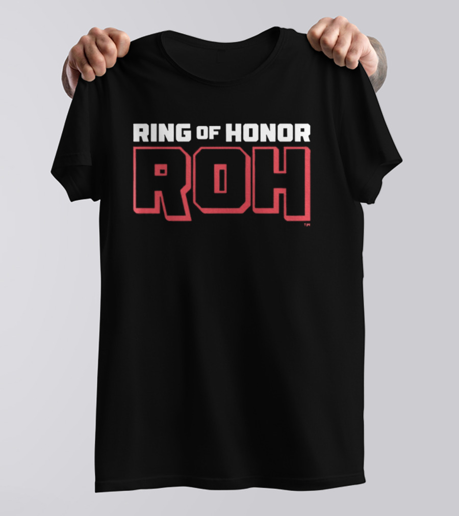 Ring Of Honor ROH Wrestling Promotion Fan Favorite Merchandise T-Shirt