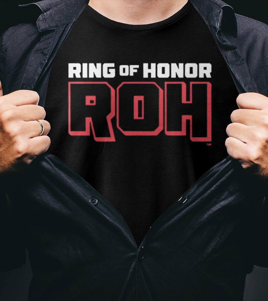 Ring Of Honor ROH Wrestling Promotion Fan Favorite Merchandise T-Shirt