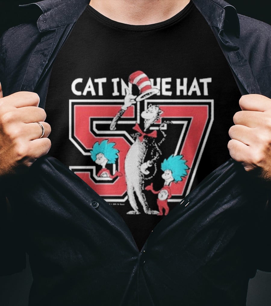 Cat In The Hat 57 Thing One And Thing Two T-Shirt