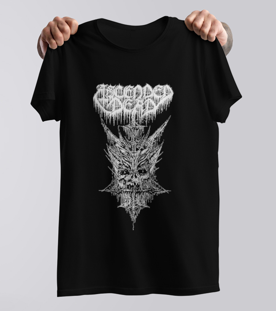 Ascended Dead Sigil Dripping Skull T-Shirt