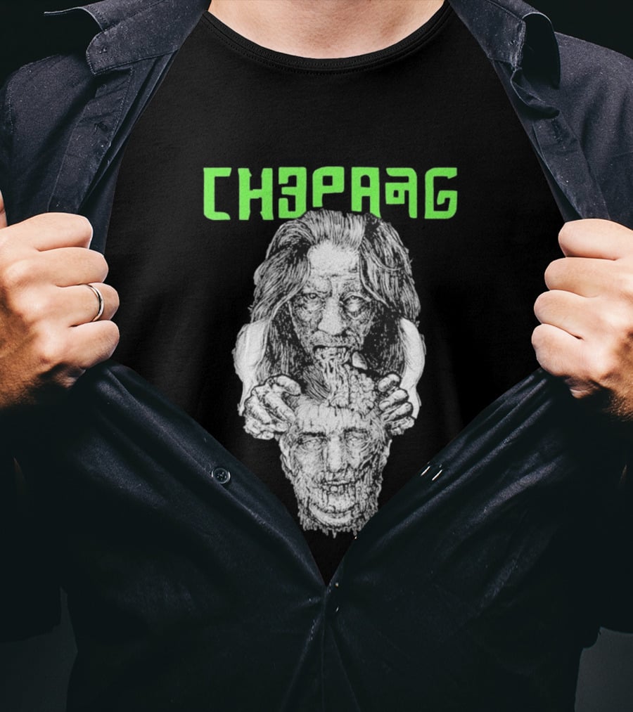 Chepang Chepang Horror Face T-Shirt