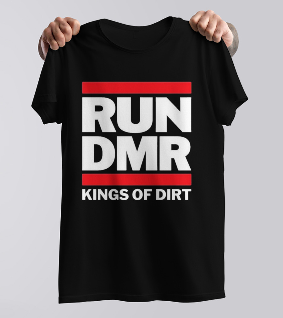 RUN DMR Kings Of Dirt Moto BMX Enthusiasts T-Shirt