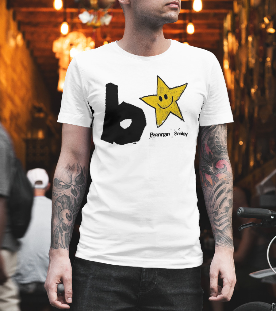 B Brennan Smiley Star T-Shirt