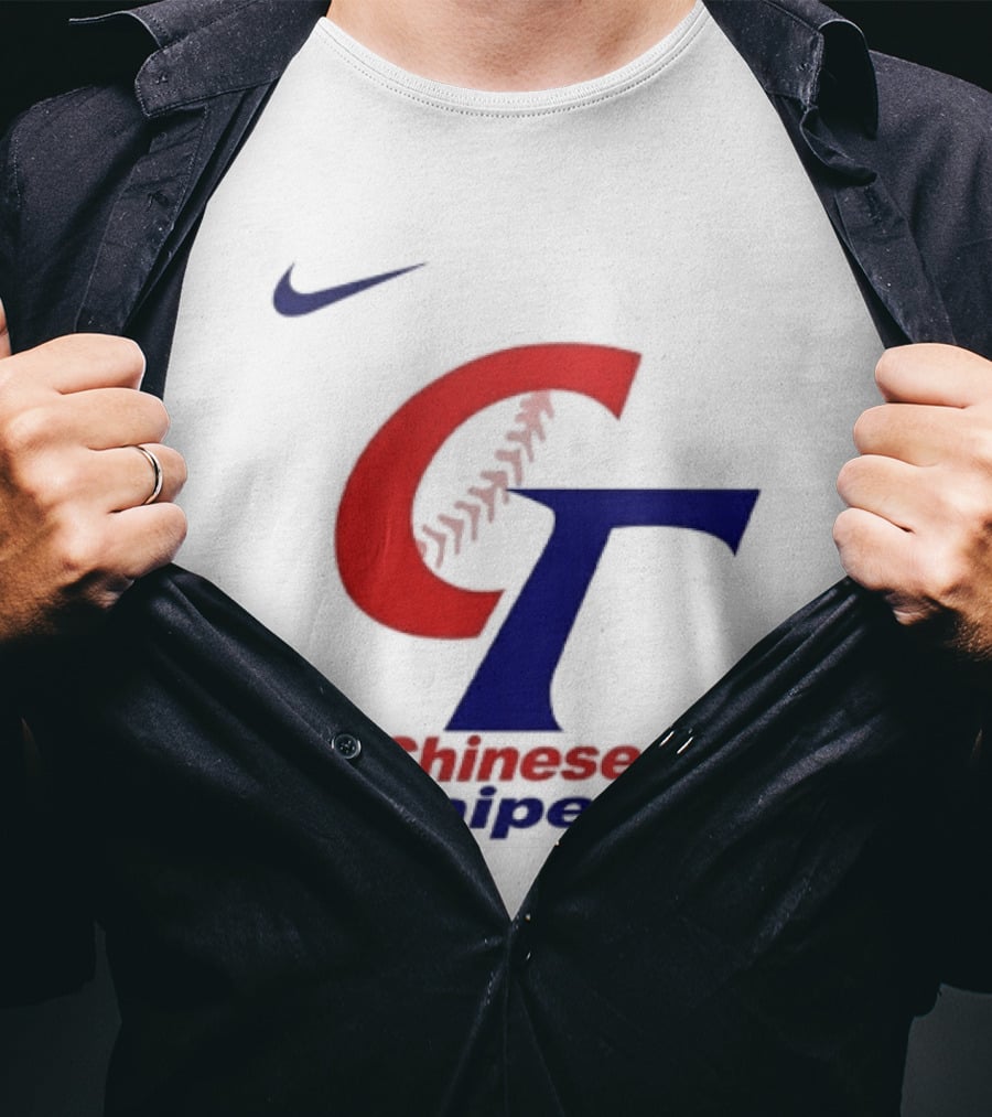 Chinese Taipei Special WBC 2026 Two Sided CT Baseball T-Shirt