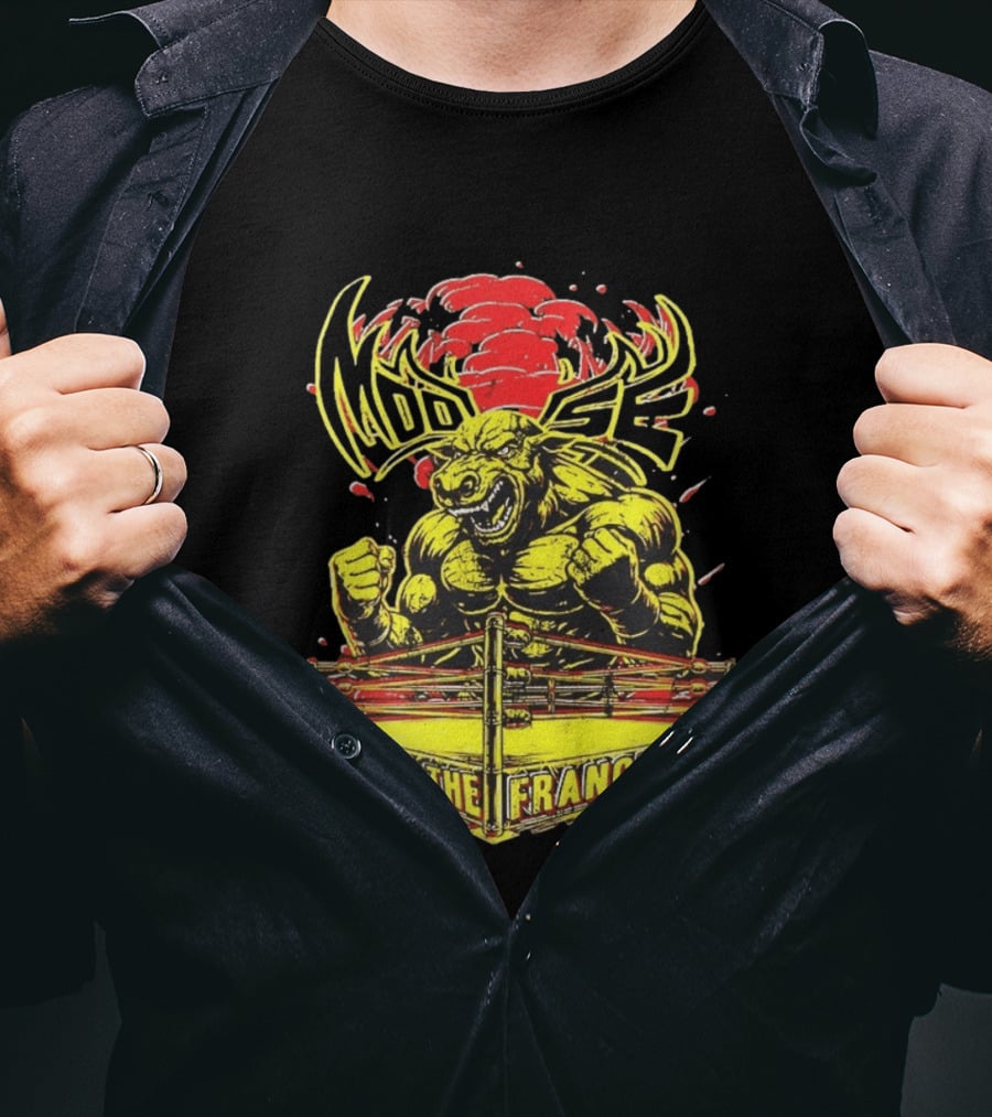 Moose Rage Face Of The Franchise Wrestling Ring T-Shirt