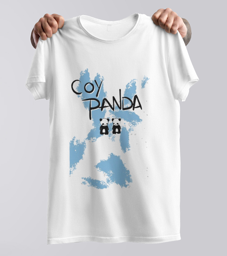 Coy Panda Chaos Like It's Paint T-Shirt