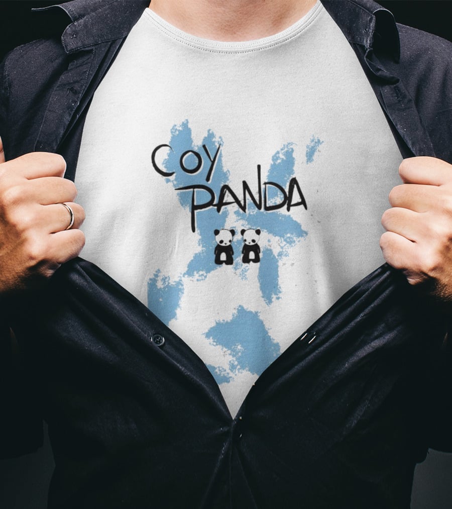 Coy Panda Chaos Like It's Paint T-Shirt