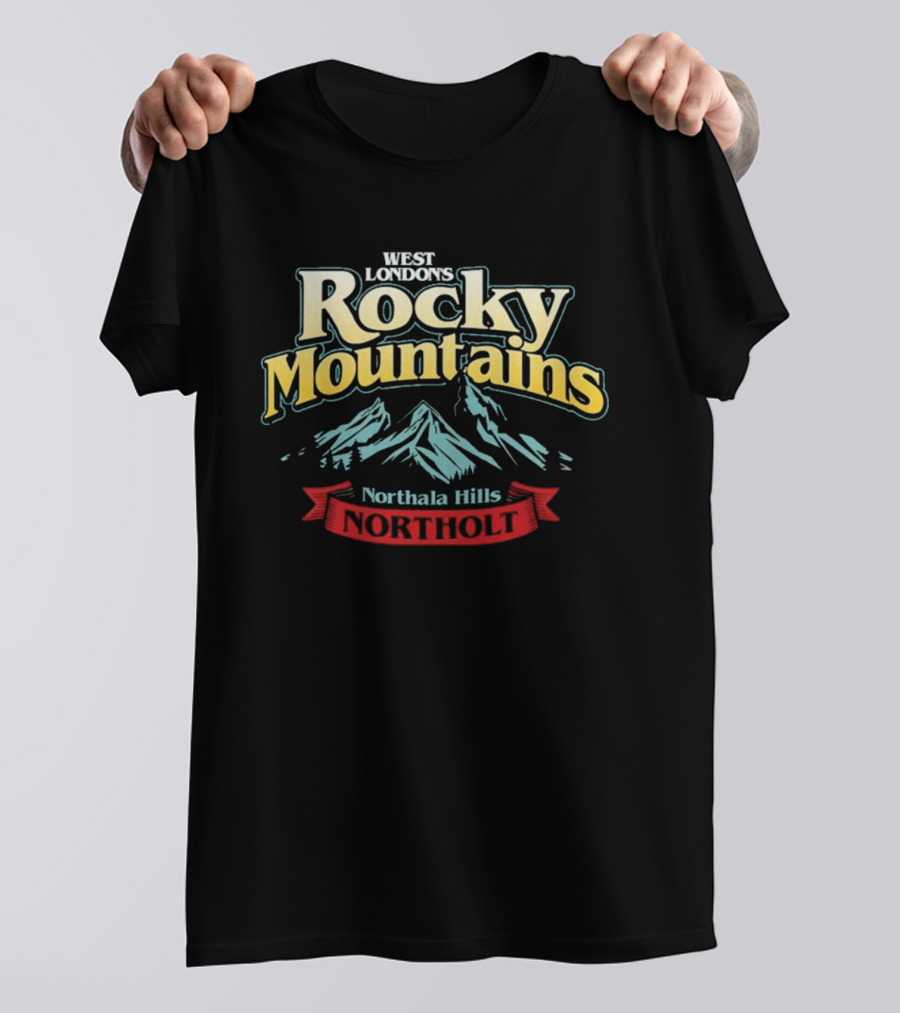West London's Rocky Mountains Northala Hills Northolt T-Shirt