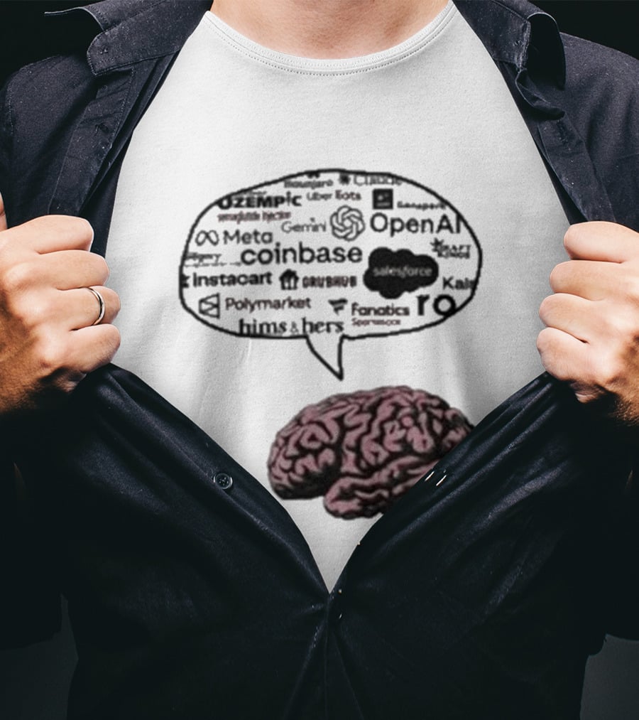 Crying In The Club Capitalism Slop OpenAI Coinbase Meta Salesforce T-Shirt