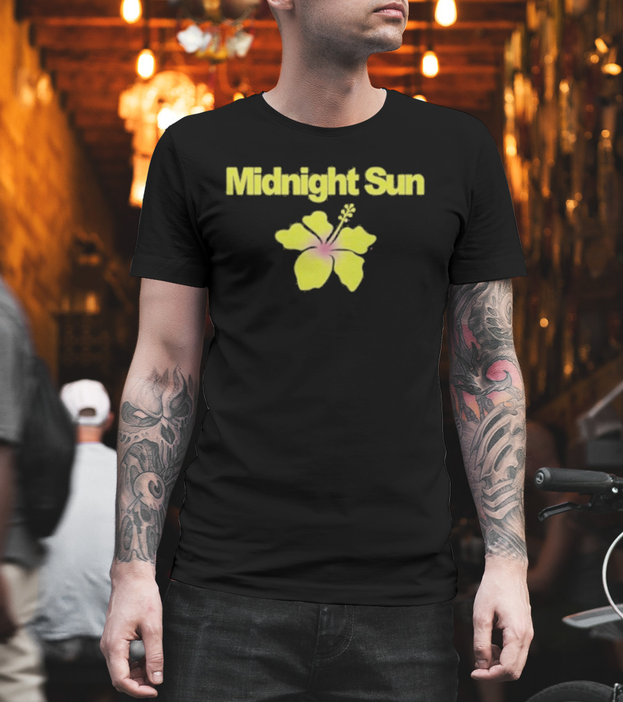 Zara Larsson Hibiscus Midnight Sun T-Shirt