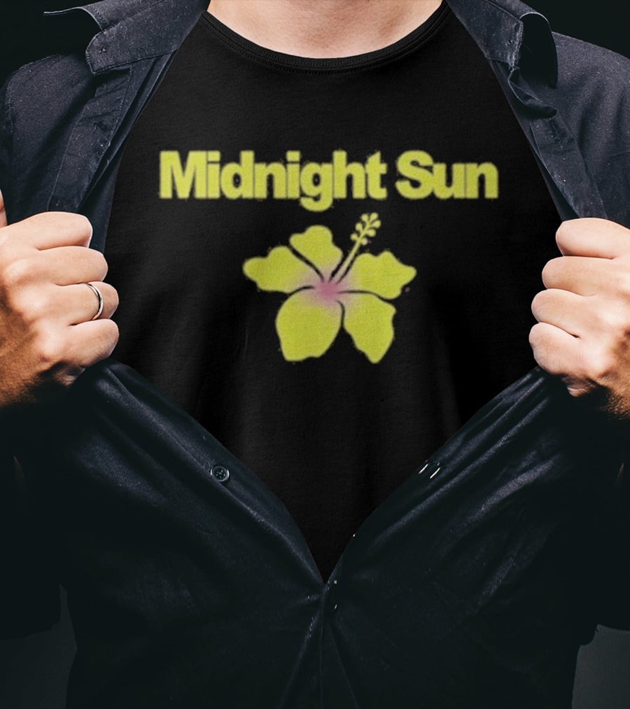 Zara Larsson Hibiscus Midnight Sun T-Shirt