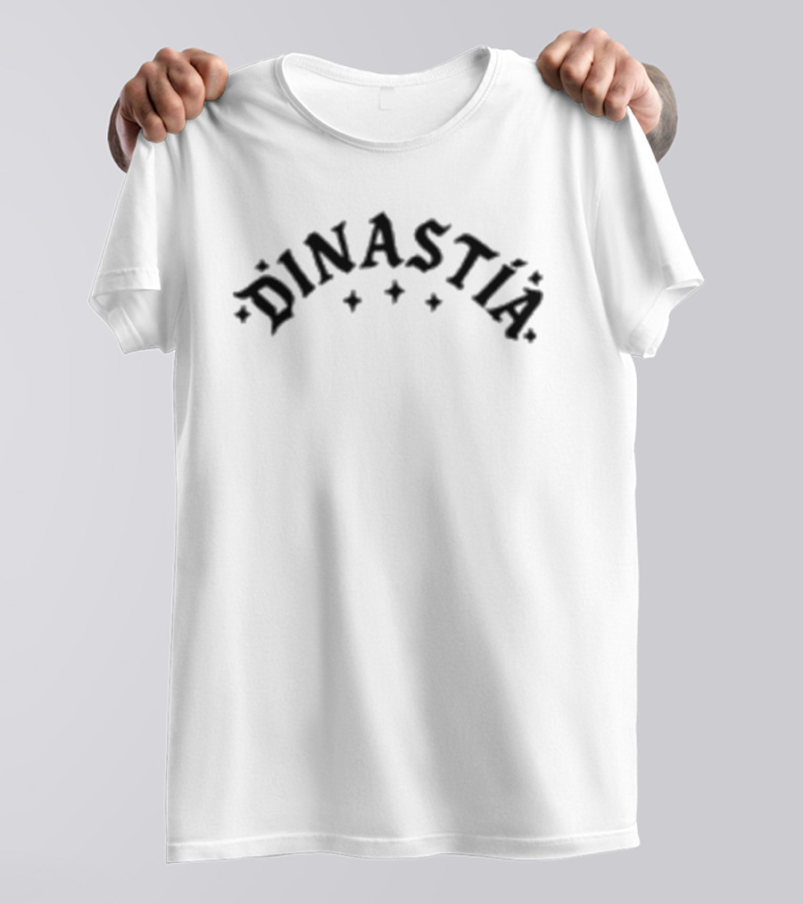Peso Pluma Dinastía Arched Stars T-Shirt
