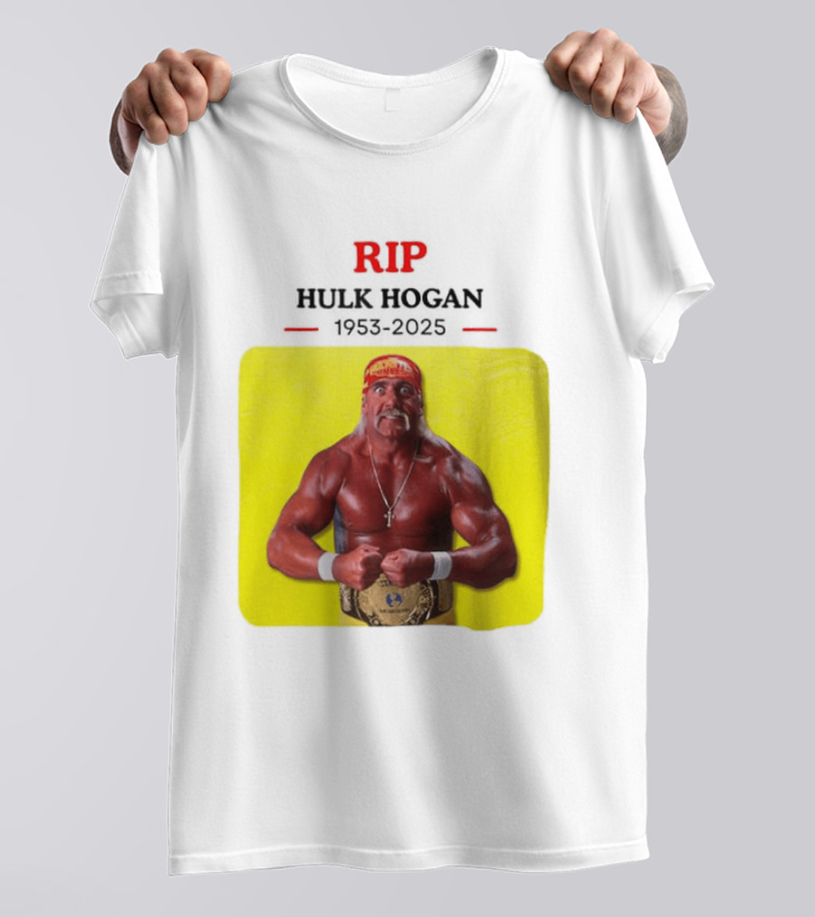 RIP Hulk Hogan 1953 2025 Wrestling Legend T-Shirt