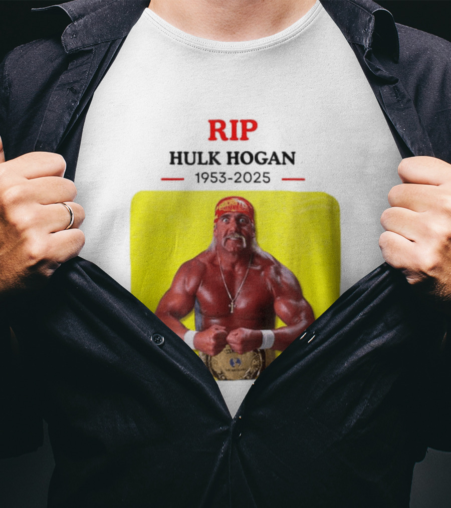 RIP Hulk Hogan 1953 2025 Wrestling Legend T-Shirt