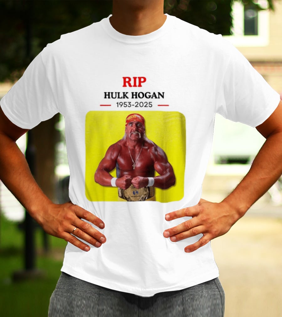 RIP Hulk Hogan 1953 2025 Wrestling Legend T-Shirt