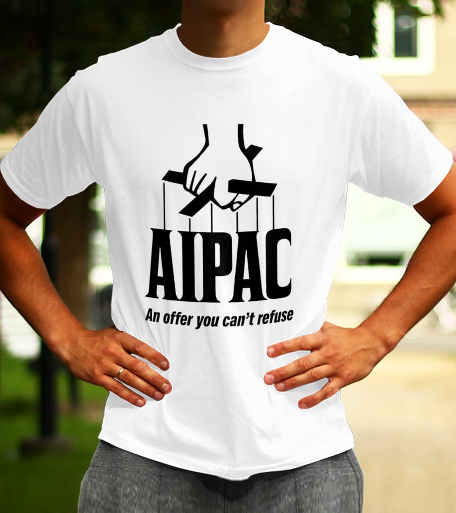AIPAC An Offer You Can't Refuse Puppet Hand T-Shirt