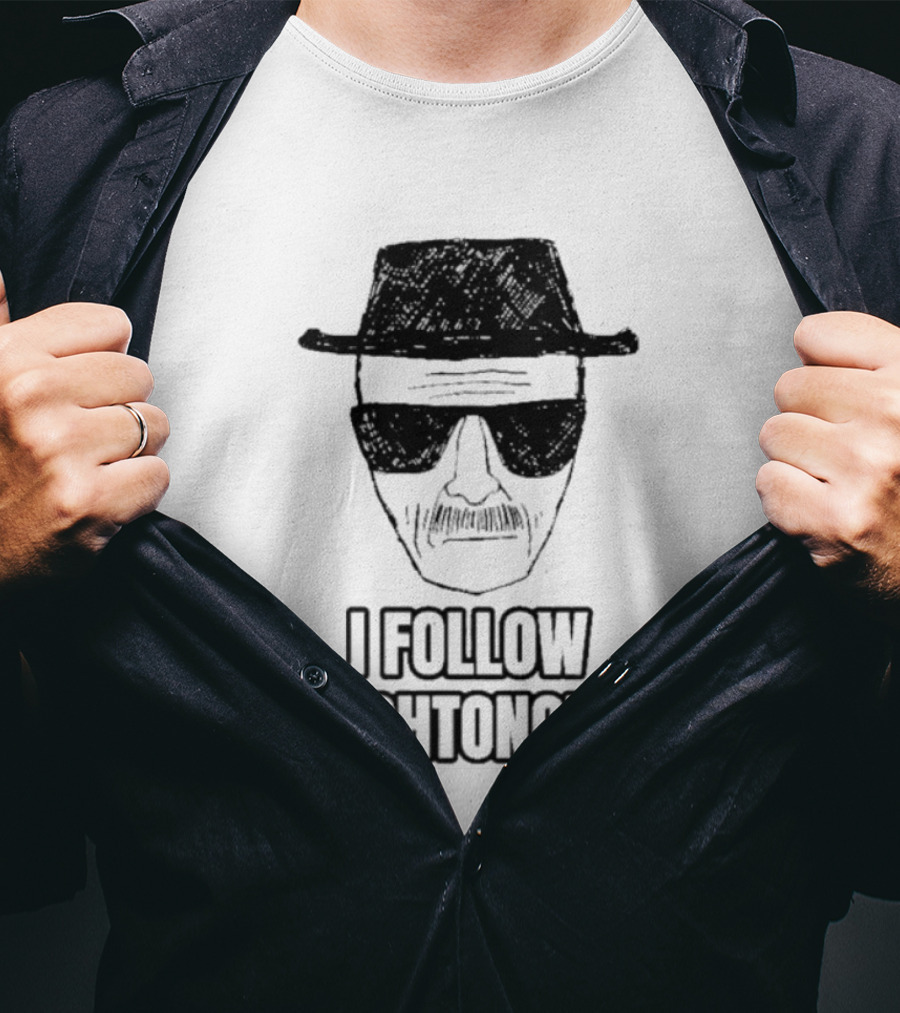 I Follow Brighton Club Walter Face Hat And Sunglasses T-Shirt