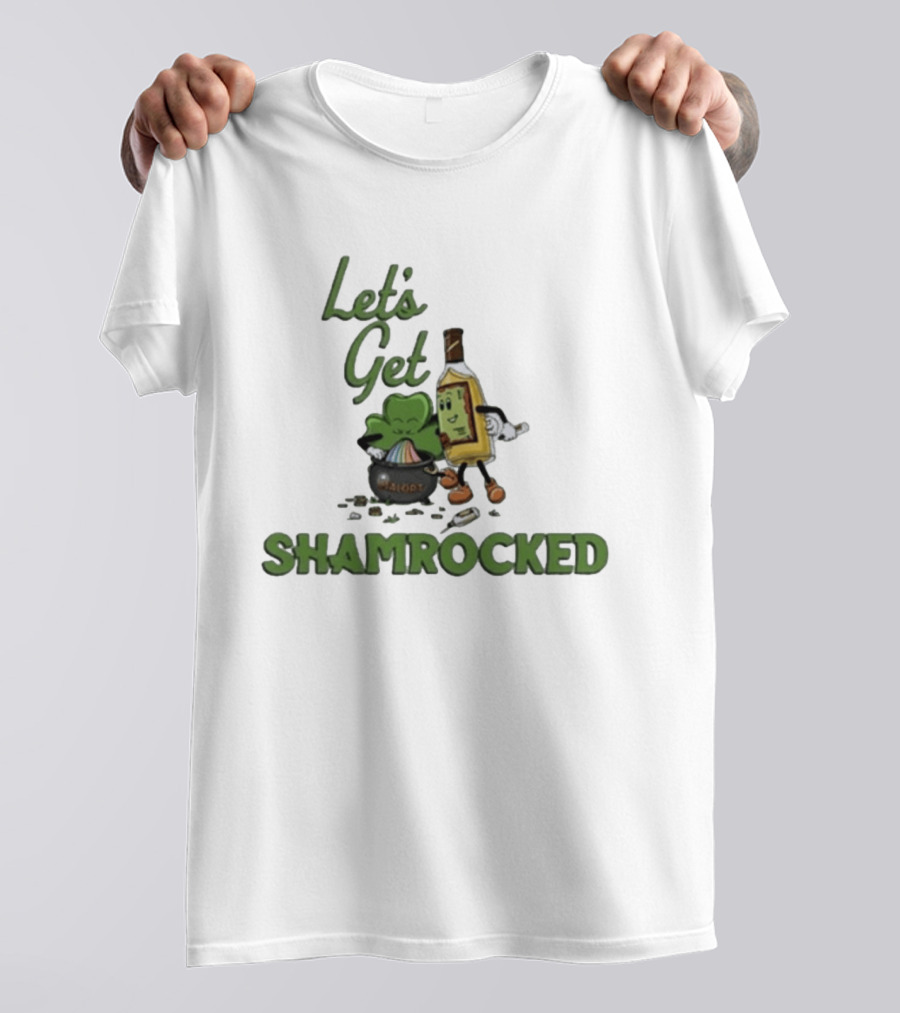 Let's Get Shamrocked Malört St. Patrick's Day T-Shirt