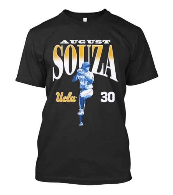 August Souza Number 30 UCLA Bruins Player T-Shirt
