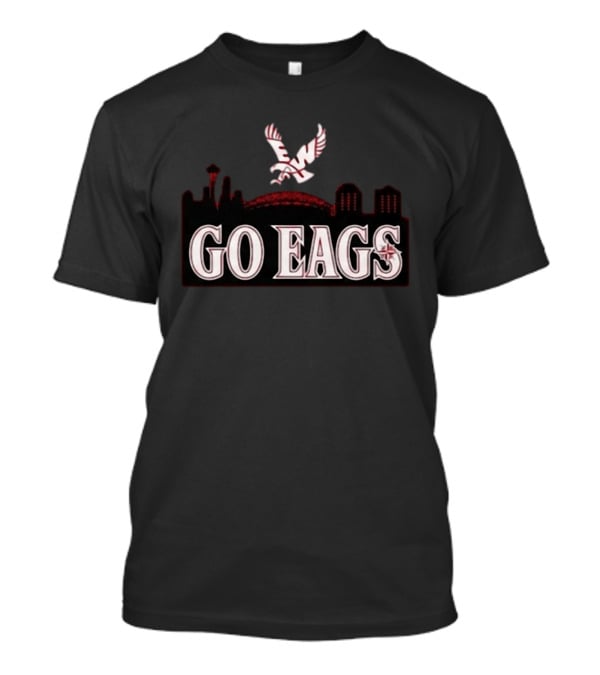 Go Eags EWU Mariners Skyline 2026 T-Shirt